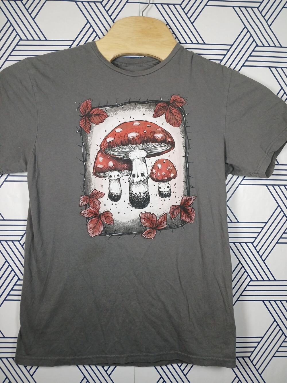 Stephanie Bayles Mushroom Graphic Cottagecore Fairy Grunge Nature